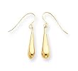 14k Tear Drop Earrings