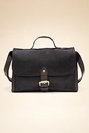 Autograph Leather Buckled Cross Body Bag
