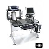 Innovex DP077G90 Glass Computer Desk