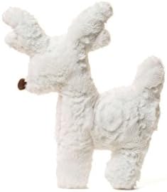 West Paw Design Tiny Tuff Reindeer - White - 8''