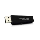 Centon DSS16GB-001 16GB 2 USB Retractable DataStick USB Flash Drive (Black)