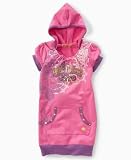 Apple Bottoms - Apple Bottoms Girls French Terry Hooded Dress