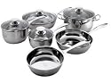 Berndes Cucinare Stainless Induction 10-Piece Cookware Set