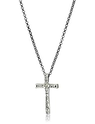 Erica Molinari "Renaissance" Sterling Silver Latin Rustic Baby Cross Necklace