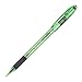 Pentel RSVP Razzle-Dazzle Ballpoint Pen, (1.0mm) Medium Line, Green Barrel, Black Ink, Box of 12 (BK91RDD-A)