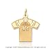 14k Yellow Gold Cincinnati Bengals T-Shirt Pendant