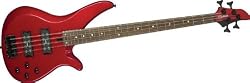 Yamaha RBX374 4 String Electric Bass Guitar, Red Metallic