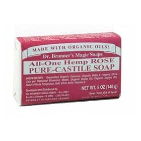 Dr Bronner Rose Soap