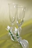 Calla Lily Toasting Flutes