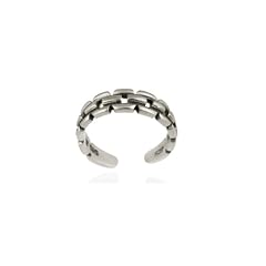 Sterling Silber Kette verlinken Design Zehenring