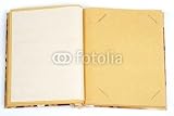 Wallmonkeys Peel and Stick Wall Decals - Antique Scrapbook for One Image per Page - Removable Graphic