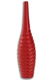 Elevation Porcelain Vase 20 Red