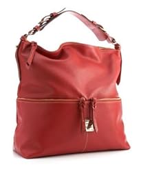 Dooney & Bourke Handbag, Calf Zipper Pocket Sac, Large