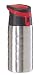 Oggi 19-Ounce Stainless Steel Sport Bottle with Drinking Spout and Locking Cap