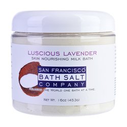 Skin Nourishing Milk Bath - Luscious Lavender - 16 Oz