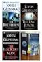 4 Pack John Grisham Hardcover Books (The Last Juror, The Bethren, Skipping Christmas & The Innocent Man)