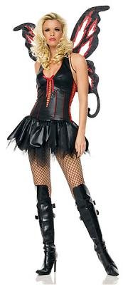 Dark Fairy Dark Butterfly Sexy Costume