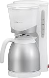 Produkt-Bild: Clatronic KA 3327 Thermo Kaffeemaschine 8-10 Tassen 850 Watt, wei&szlig;