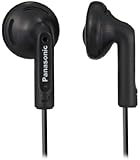 Panasonic Earbuds RP-HV096-K (Black) with Powerful Sound