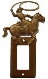 Single Rocker with Roper / Chisholm Trail with Hand Finish