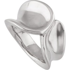 Genuine IceCarats Designer Jewelry Gift Sterling Silver Fashion Ring. Fashion Ring In Sterling Silver Size 9