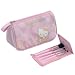 Sanrio HELLO KITTY Cosmetic Bag w/ BRUSH set
