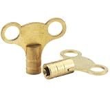 Draper 73965 BRASS RADIATOR KEYS