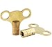 Draper 73965 BRASS RADIATOR KEYS