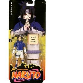 Naruto Mattel Shonen Jump Action Figure Black Seal Jutsu Sasuke 