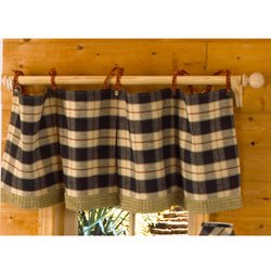 Derby Plaid Window Valance