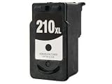 Remanufactured CANON Black PG210 PG-210 XL High Capacity Printer Ink Cartridge for Canon Printers PIXMA iP2702 MP240 MP250 MP270 MP280 MP480 MP490 MP495 MX320 MX330 MX340 Wireless MX350 Wireless
