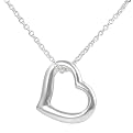 Sterling Silver Heart Necklace