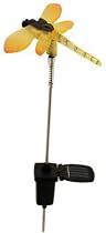 Moonrays 95958 Solar Powered Glowing Dragonfly Color Changing LED Lights