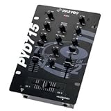 Pyle PYD715 6 1/2 2-Channel Professional Mixer