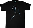 Star Trek The Movie Delta Shield Black T-shirt Tee