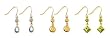 10k Yellow Gold 3-Piece Dangle Earring Box Set
