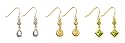 10k Yellow Gold 3-Piece Dangle Earring Box Set
