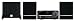 iLive iHH810B 2.1 Channel HDMI Home Theater System with CD/DVD Player and Docking Station for iPod (Black)