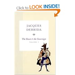 The Beast and the Sovereign: v. 1 (The Seminars of Jaques Derrida)