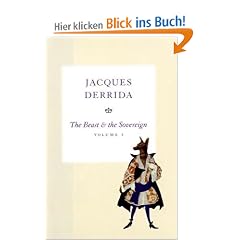 The Beast and the Sovereign, Volume I: 1 (Seminars of Jacques Derrida)