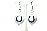 NFL Indianapolis Colts Go Nuts Kukui Nut Earrings