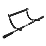Ultimate Body Press Doorway Pull Up Bar (Gray/Black)