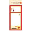 Kitchen Collage Magnetic Note Pads