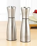 Review Vic Firth  / Vic Firth Oval Design Stainless Steel Salt Shaker & Pepper Mill Set, 8