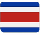 Costa Rica Rican Flag Mousepad Mouse Pad Mat