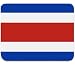 Costa Rica Rican Flag Mousepad Mouse Pad Mat