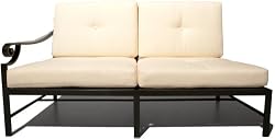 Strathwood Falkner Sectional Right Arm Loveseat with Seat and Back Cushions