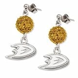 Anaheim Ducks Ovation Crystal Earrings