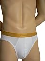 Calvin Klein Slip Männer, schwarz/silber