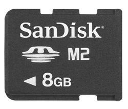 City Travel Guides Discounted  Elektronik : SanDisk Memory Stick Micro M2 8GB incl. Memory Stick Pro Duo Adapter